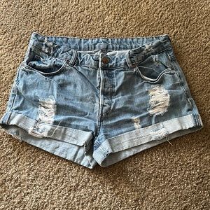 Jean shorts